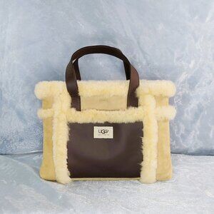 Genuine Suede Leather Handbag by UGG Australia Brand New